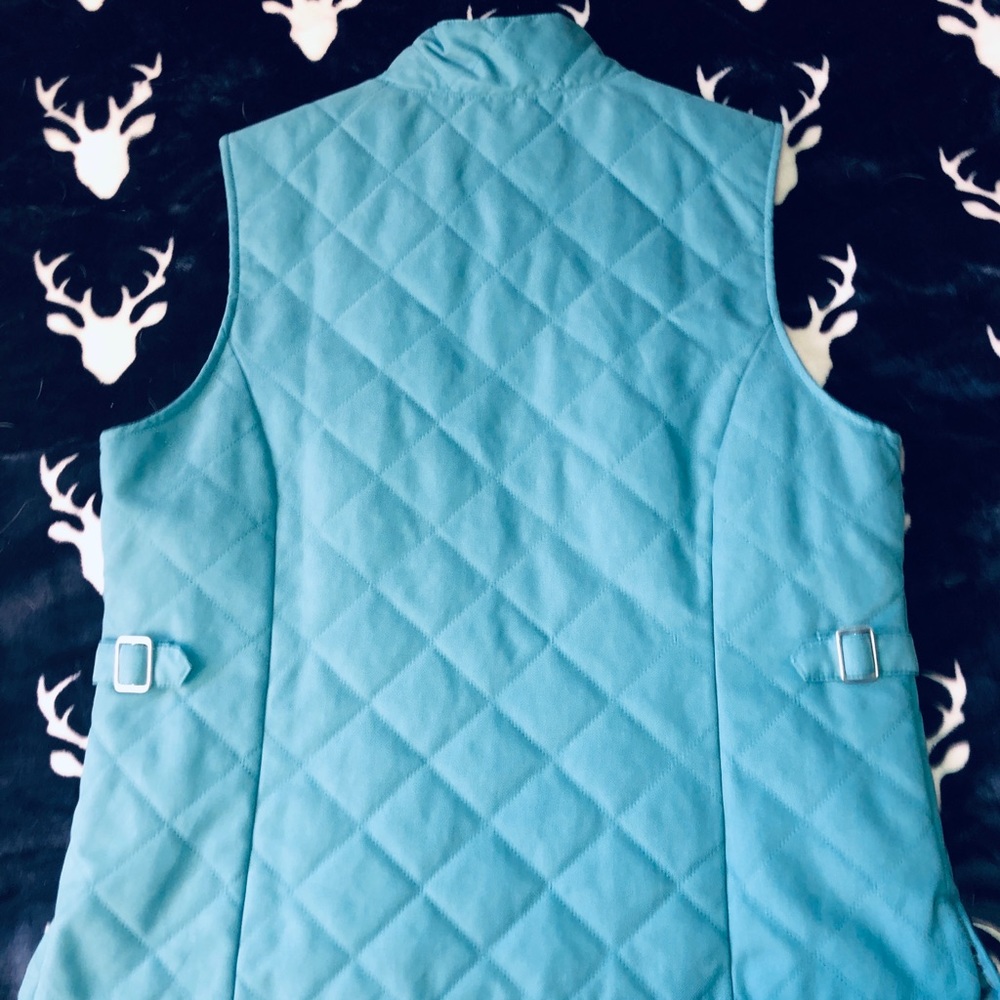 Teal vest